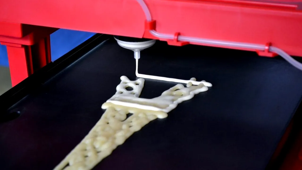 Replicatoarele de alimente din serialele științifico-fantastice, la un pas de a fi produse în serie. Dispozitivul 3D va „printa” prăjituri și sandvișuri personalizate