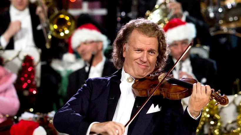 Celebrul violonist AndrÃ© Rieu vine în România în 2015