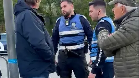 Incident la miting: Un trecător a strigat „demisia”, participanții au ripostat cu „Bolojan”. Au intervenit jandarmii