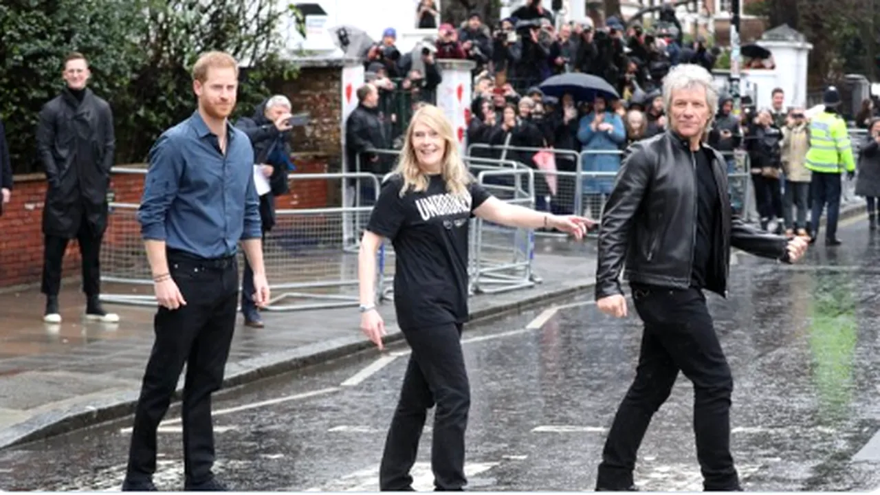 DIVERTISMENT | Prințul Harry a înregistrat o melodie cu Jon Bon Jovi!