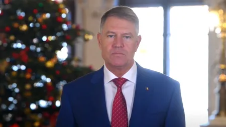 VIDEO | Klaus Iohannis, mesaj de Crăciun pentru toți românii: ”Vom trece cu bine, solidari, peste această perioadă”