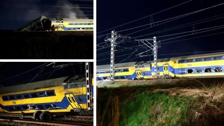 Cel puțin un mort și 30 de răniți în urma unui ACCIDENT feroviar cumplit în Olanda