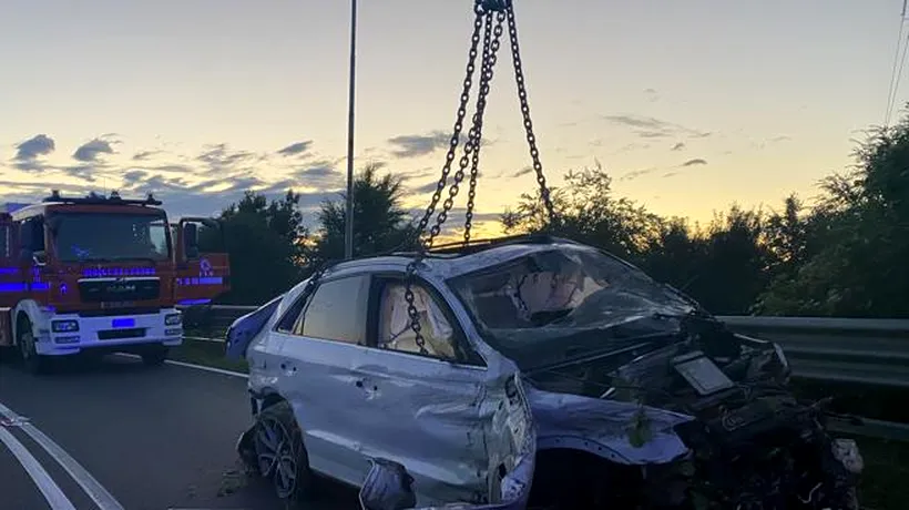 ACCIDENT. Doi români s-au prăbușit cu mașina de pe un pod din Italia! Niciunul nu a supraviețuit