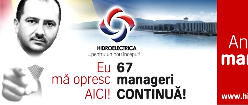 (P) Un nou inceput
HIDROELECTRICA ANGAJEAZĂ 67 DE MANAGERI