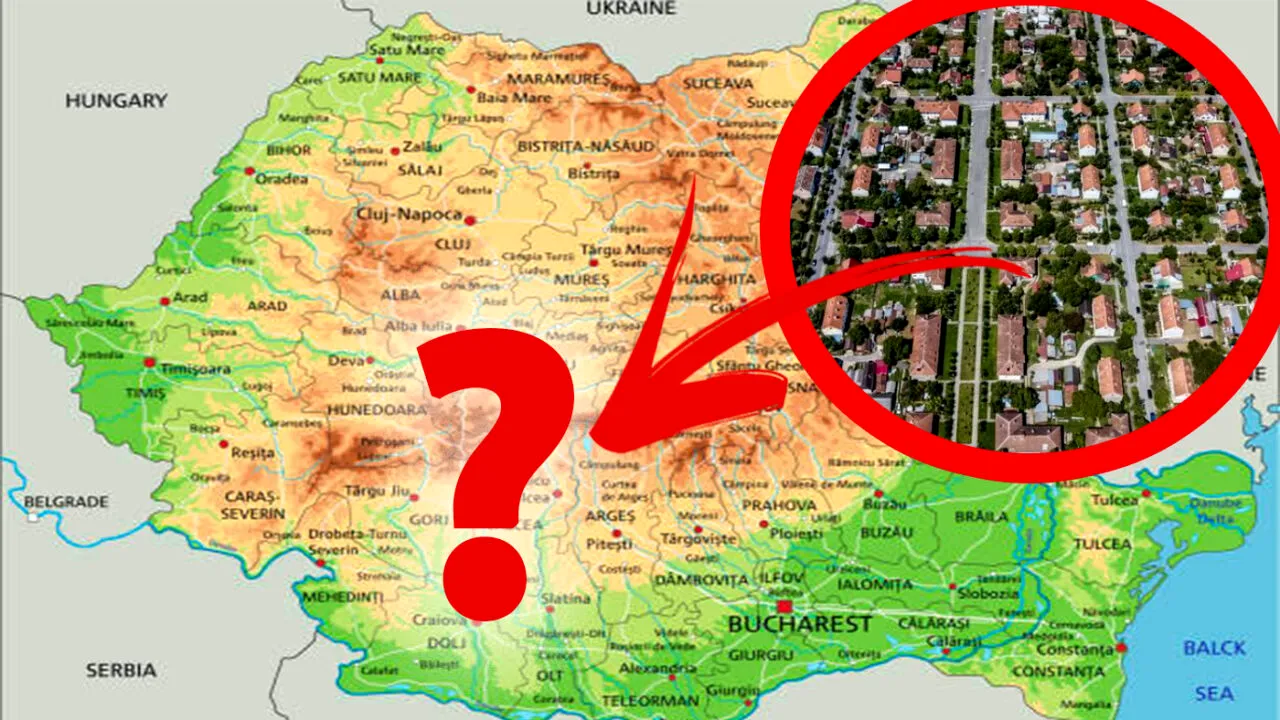 Singurul oraș din România care nu există pe nicio hartă