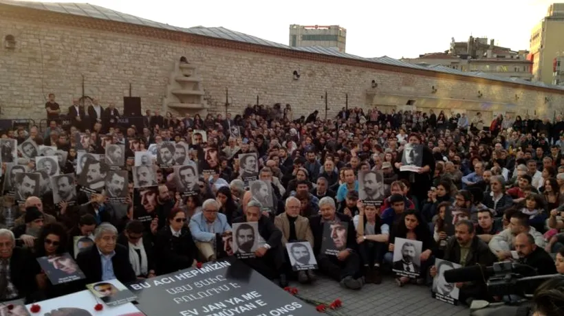 GALERIE FOTO. Manifestație la Istanbul pentru marcarea genocidului armenilor comis sub Imperiul Otoman