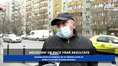 GÂNDUL VOX POPULI. Mai poate exista o soluție diplomatică în războiul din Ucraina? (VIDEO)