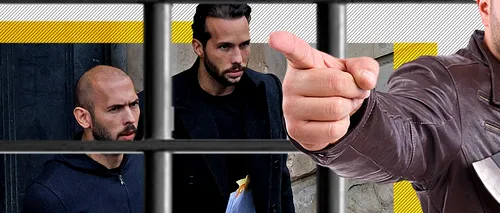 EXCLUSIV | Frații Tate, terorizați în celulă de un presupus criminal. De teamă, Andrew și Tristan ar fi dormit cu schimbul
