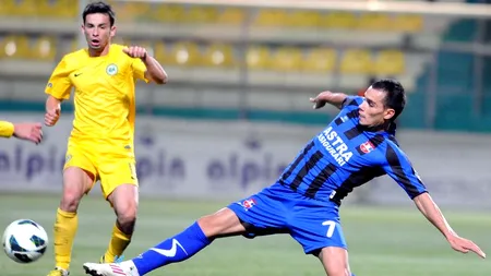 OȚELUL - ASTRA 2-1 în etapa a 12-a din LIGA 1