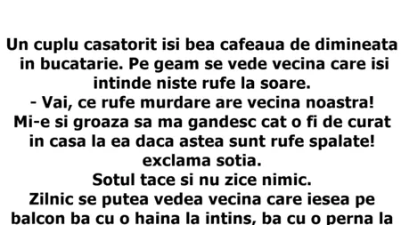 Bancul de marți | Cuplul căsătorit și vecina de vis-a-vis