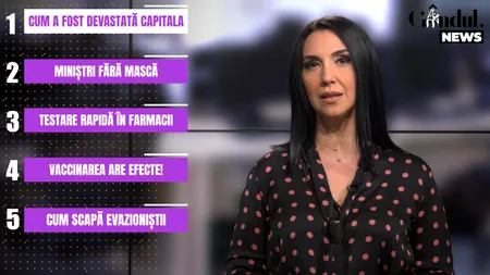 GÂNDUL NEWS. Imagini șocante, în Capitală! Ce s-a întâmplat în cea de-a doua noapte de proteste