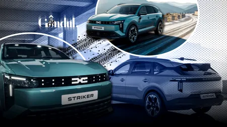 Primele imagini cu noul model Dacia Striker. Când se va lansa și care este prețul