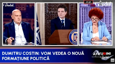 Imaginea PSD-ului din sondaje este falsă. Dumitru Costin, președinte BNS: „Partidul a coborât la un minim istoric și este în continuă scădere”