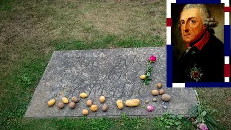 Motivul pentru care turiștii lasă CARTOFI la mormântul regelui Frederic cel Mare al Prusiei, un adept al absolutismului iluminat care a schimbat lumea