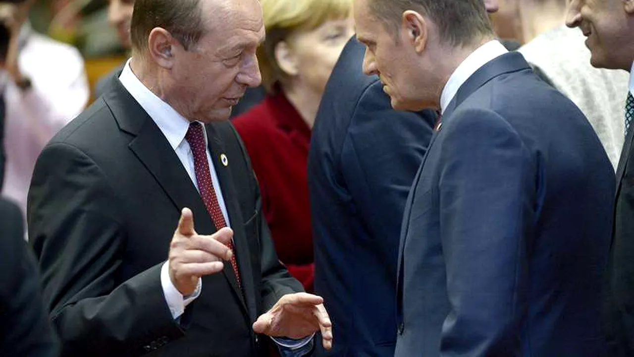 Traian Băsescu, la finalul Consiliului European: Se cere Rusiei retragerea IMEDIATĂ a trupelor în baze. România participă la misiunea OSCE în Ucraina 