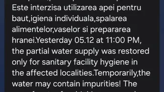 Nou mesaj Ro Alert pentru locuitorii din Prahova. Apa livrată consumatorilor poate fi folosită doar pentru igienizarea grupurilor sanitare