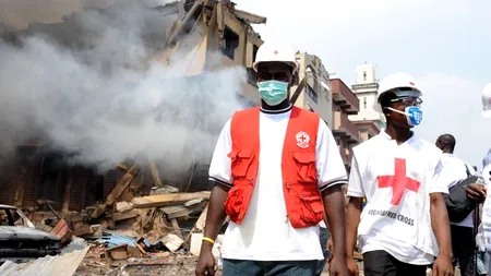 Nouă clădiri, afectate de un incendiu în Nigeria, după o explozie la un depozit de artificii