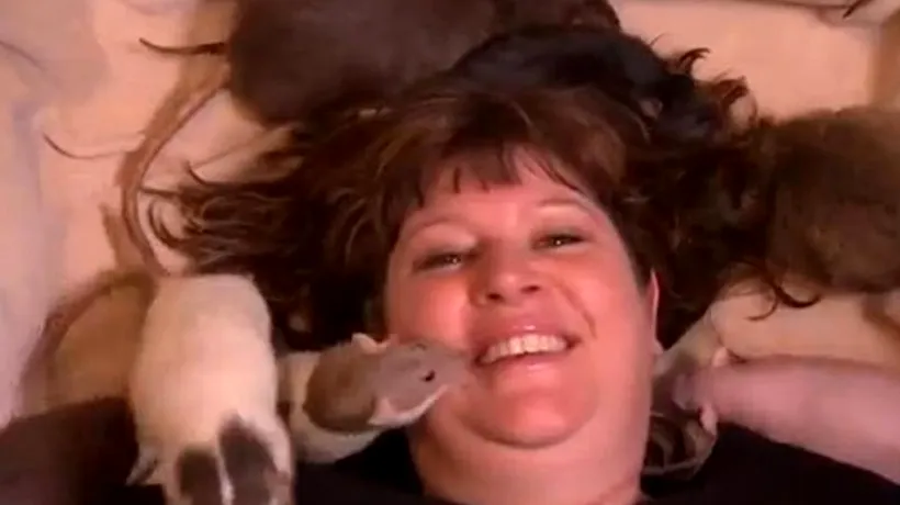 VIDEO. Și-a părăsit soțul pentru șobolani. Nu pot trăi fără ei