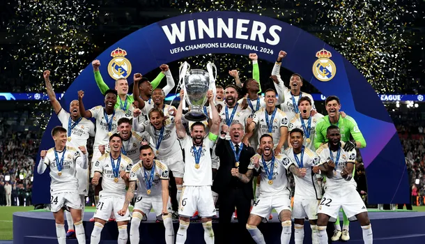 <span style='background-color: #00c3ea; color: #fff; ' class='highlight text-uppercase'>SPORT</span> Real Madrid, la BORNA 15! Victorie istorică pentru italianul Carlo Ancelotti în Liga Campionilor