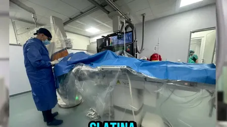 (P) Spitalul din Slatina a achiziţionat un angiograf. Pacienţii nu vor mai fi nevoiţi să meargă în alt judeţ