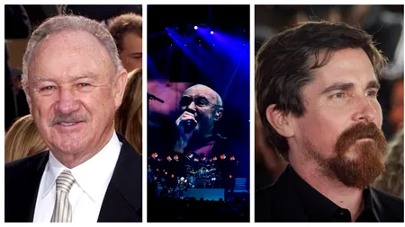 30 IANUARIE, calendarul zilei: Gene Hackman împlinește 95 de ani, Phil Collins 74/Christian Bale face 51 de ani