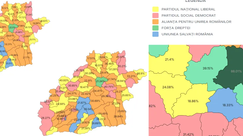 Rezultate alegeri parlamentare 2024 în județul Sibiu: PNL e fruntaș, dar la Sibiu se impune USR. Lista candidaţilor la Senat şi Camera Deputaţilor