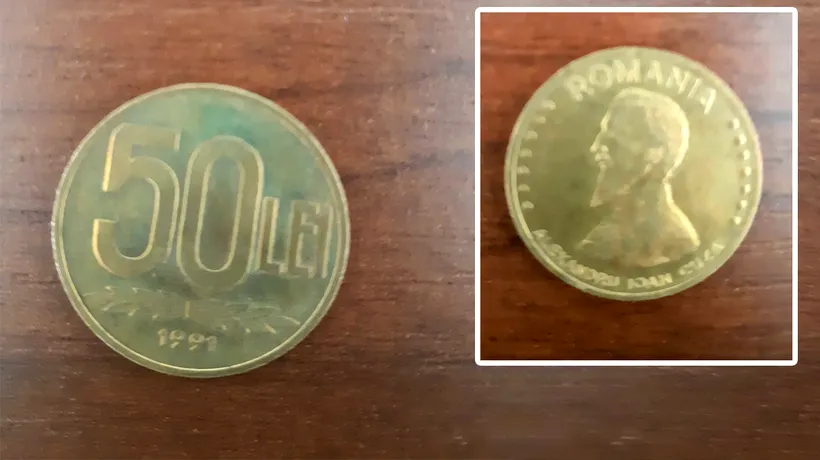 Mai știi moneda de 50 de lei din 1991, cu chipul lui Alexandru Ioan Cuza? Suma uriașă cu care se vinde acum, în februarie 2023