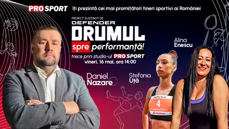 Emisiunea „Drumul spre performanță”, vineri, 16 mai, de la ora 14.00. Ce facem cu viitorul atletismului românesc?