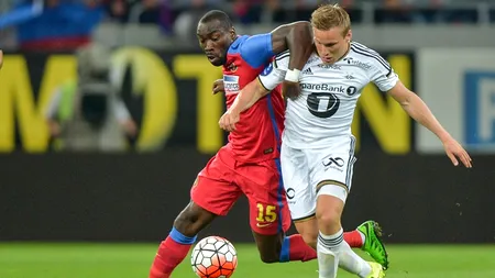 FCSB a învins Rosenborg, scor 1-0, dar a fost eliminată din Liga Europa
