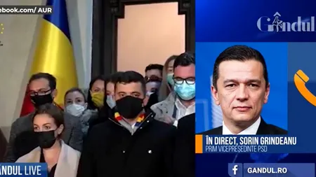 GÂNDUL LIVE. Sorin Grindeanu, despre surpriza AUR din Parlament: „Nu îmi este clară doctrina lor”
