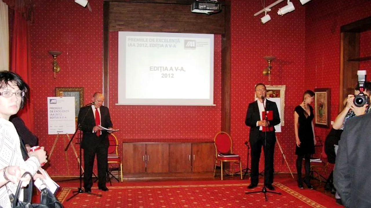 Gala premiilor de excelență IAA. Nominalizările pot fi făcute până pe 15 februarie
