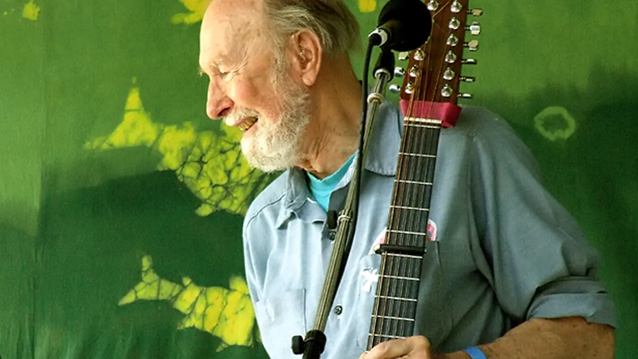 Pete Seeger, o legendă a muzicii folk americane, a murit la 94 de ani