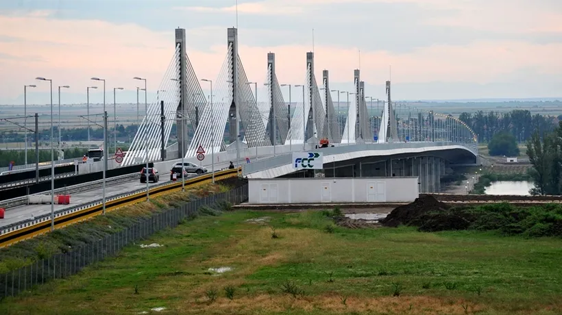 La 40 de zile de la inaugurare, podul Calafat-Vidin nu a fost traversat încă de nici un tren. Explicațiile CFR