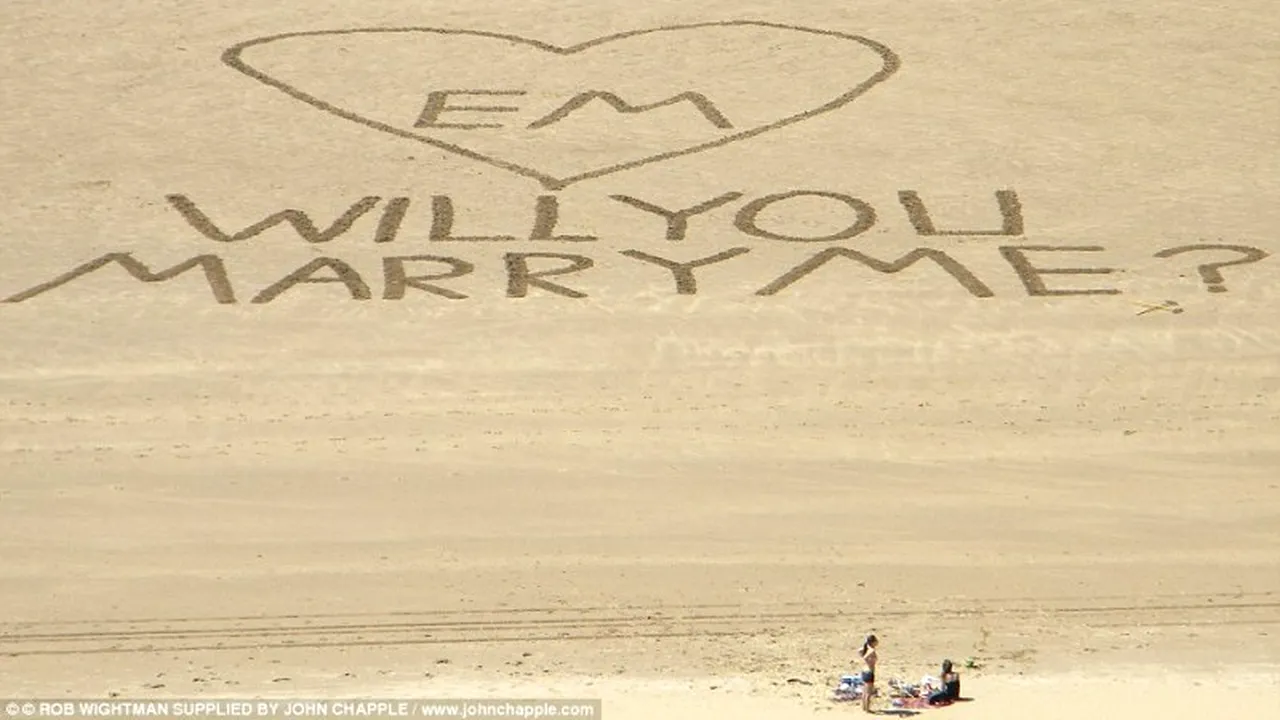 Cererea inedită în căsătorie de care a avut parte o britanică