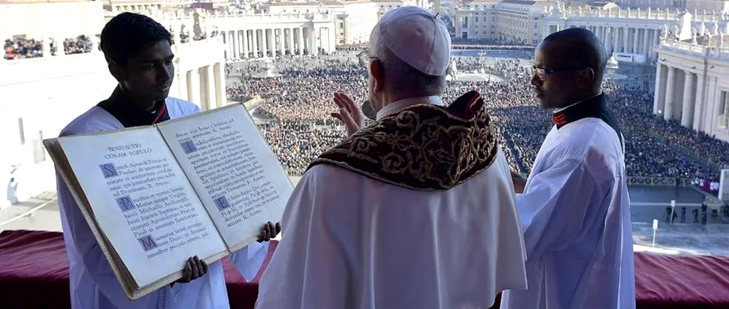 Omul a devenit LACOM! Urbi et orbi. Papa Francisc face apel la FRATERNITATE