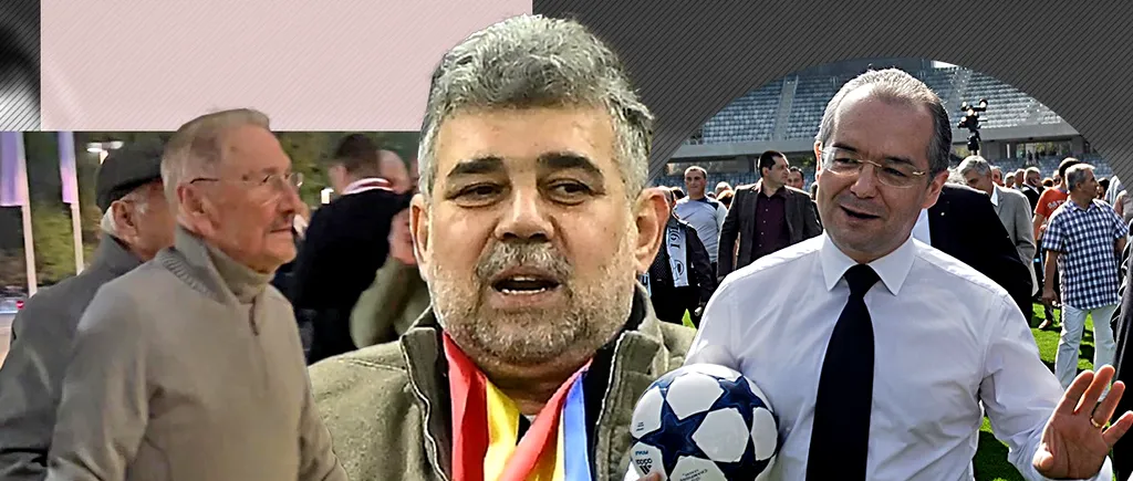 Top 25 politicieni români pe stadion. Cele mai tari poze cu aleșii țării, „la firul ierbii”