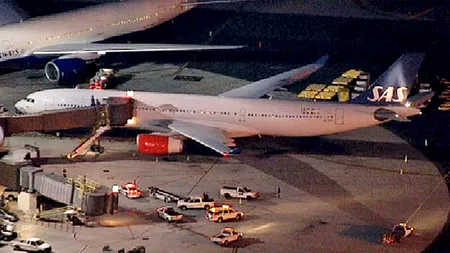 Coliziune ușoară între două avioane de pasageri pe un aeroport din Statele Unite