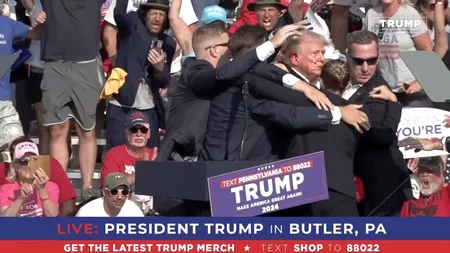 „Ar fi trebuit să fiu mort”. Cum comentează Donald TRUMP tentativa de asasinat care l-a vizat