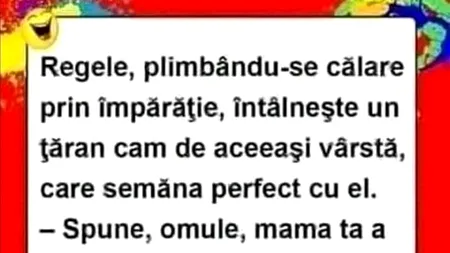 BANCUL ZILEI | Regele și țăranul