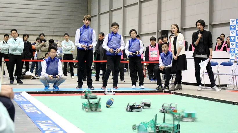 Studenții români, printre câștigători la un concurs de roboți organizat în Japonia