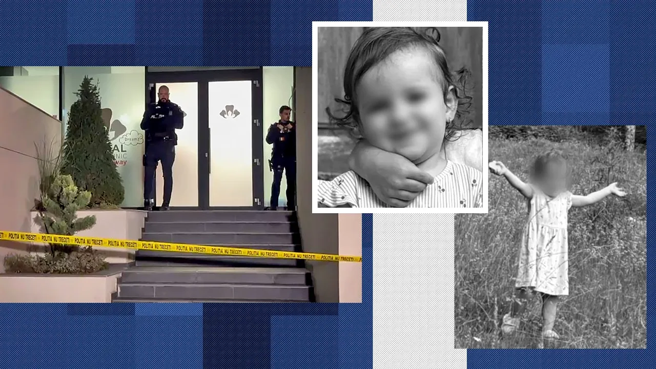 Sara, fetița de doi ani care a murit la stomatolog, a fost înmormântată. Mama copilei a cedat și nu a putut să o conducă pe ultimul drum