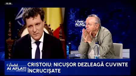 Ion Cristoiu: „Nicușor dezleagă cuvinte ÎNCRUCIȘATE. La Primărie lua toate documentele și se încui­a în birou, angajații îl strigau prin gaura cheii”