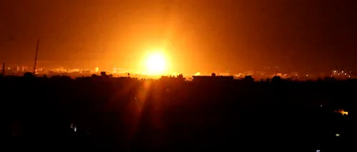 Israelul a lansat noi raiduri aeriene în Fâșia Gaza | VIDEO