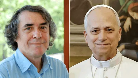 Papa Leon al XIV-lea se întâlnește cu scriitorul român Mircea Cărtărescu, la centenarul Editurii Vaticanului