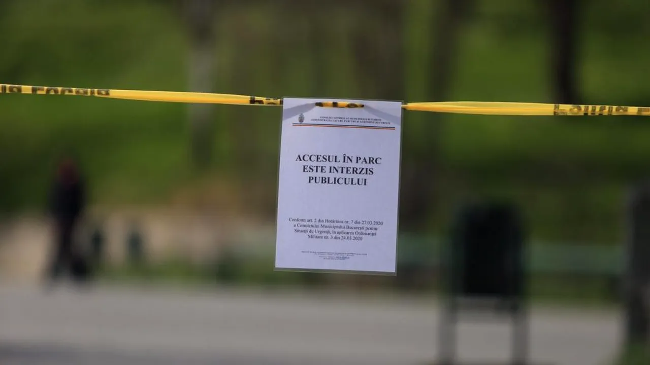 STARE DE URGENȚĂ | Se închid toate parcurile din București | Mai multe hoteluri vor fi puse la dispoziția medicilor