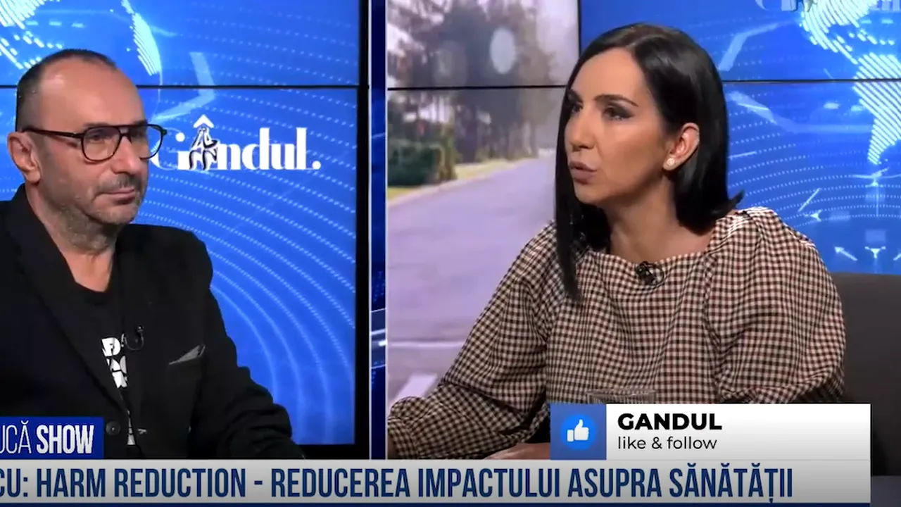 VIDEO | Emma Zeicescu: „Harm reduction înseamnă să reduci impactul asupra sănătății. Rolul nostru este să spunem că există alternative”