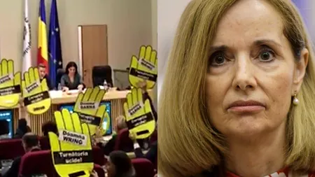 Consilierii PSD, aluzie la verificările CNSAS: Pancarte în CGMB cu „Doamna Wring, turnătoria ucide