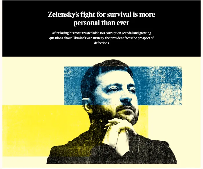 The Times: &bdquo;Lupta lui Zelensky pentru supravie&#539;uire este mai personal&#259; ca niciodat&#259;. Valeri Zalujn&icirc;i l-ar putea &icirc;nlocui pe liderul de la Kiev&rdquo;