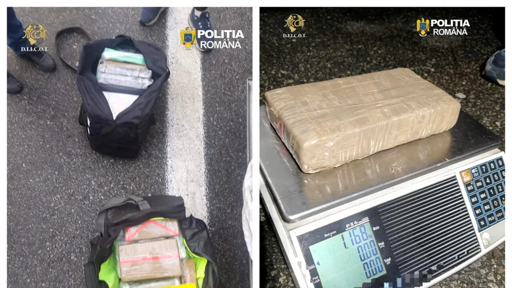 Șofer turc de TIR, prins în Mehedinți cu o cantitate mare de droguri de mare risc asupra sa. Despre ce captură este vorba și unde le ascundea