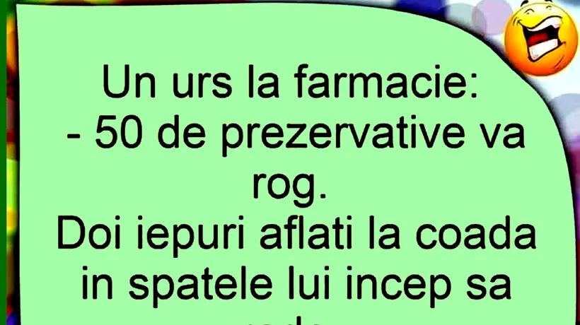 BANCUL ZILEI | Ursul și iepurașii